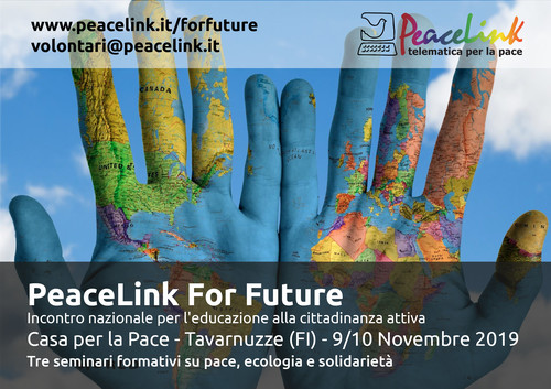 PeaceLink For Future - Incontro nazionale di educazione alla cittadinanza attiva