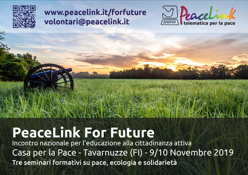 PeaceLink For Future - Incontro nazionale di educazione alla cittadinanza attiva