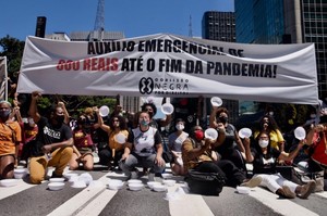 Emergenza sanitaria in Brasile: i neri in piazza contro Bolsonaro