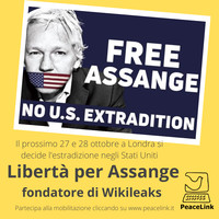 Il 27 e 28 ottobre si decide l’estradizione di Assange negli Stati Uniti