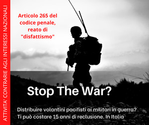 Stop the war