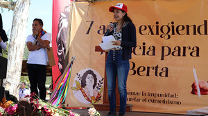 Bertha Zúniga Cáceres (Foto G. Trucchi | Rel UITA)