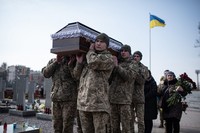 Soldati ucraini caduti in guerra