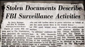 Le rivelazioni sulle attività di spionaggio dell'FBI