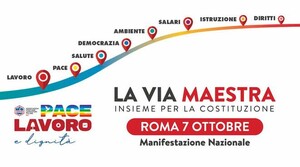 PeaceLink aderisce alla manifestazione di oggi 7 ottobre. Due cortei partiranno da due luoghi diversi a Roma: piazza della Repubblica (stazione Termini) e piazza dei Partigiani (stazione Ostiense). Concentramento alle 13, partenza dei cortei alle 13.45, destinazione piazza San Giovanni, dove gli interventi dal palco inizieranno alle 15.