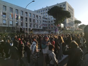 Roma, manifestazione contro la violenza sulle donne (25.11.2023)