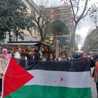 Contro la strage in Palestina, corteo a Napoli 24.12.2023