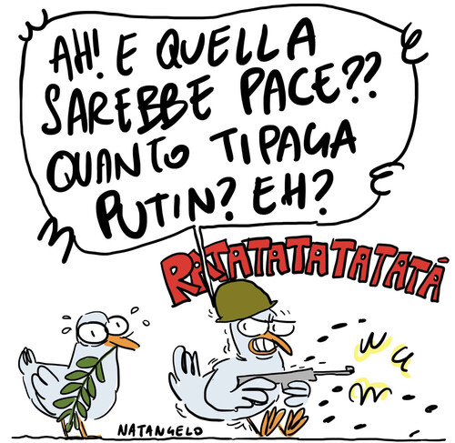 Due anni di guerra in Ucraina sono decisamente troppi e non aiutano nessuno. La controffensiva di Zelensky è stata un fallimento. I sostenitori della guerra a oltranza stanno aiutando Putin. Questa è la verità paradossale, ma è la verità. Il cessate il fuoco è l’unico modo per intavolare una trattativa che affronti le questioni dell’autodeterminazione delle aree contese. Occorre mobilitarsi per fermare l’inutile strage. Fai conoscere gli eventi per la pace sul calendario di PeaceLink. Il nostro calendario è ampiamente consultato e viene indicizzato nei motori di ricerca. Il link dell'evento lo potrai poi inserire su Facebook e verrà riconosciuto in automatico senza doverlo ricopiare, ampliando la propagazione dell'evento. La tua segnalazione è fondamentale! Clicca qui