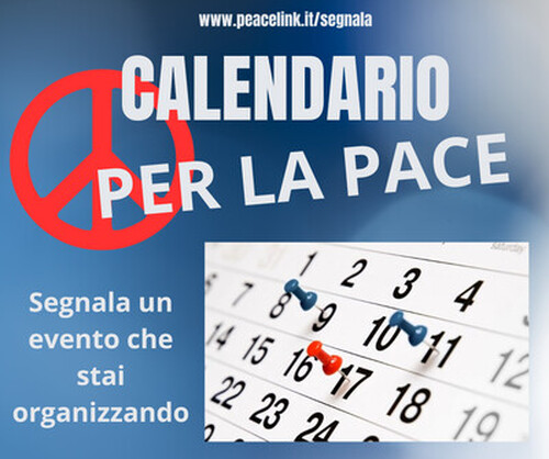 Segnala qui le iniziativa che vengono organizzate per il 24 febbraio, secondo anniversario dell'invasione russa dell'Ucraina. Le informazioni inserite saranno verificate dal PeaceLink prima della pubblicazione sul web. 