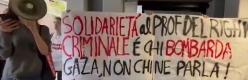 Roma: censura per chi parla di Palestina a scuola