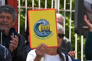 Il logo della manifestazione a Taranto del 23 aprile 2024