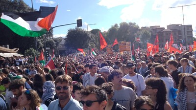 Roma, 5 ottobre: l’azione violenta di pochi provocatori non può rovinare il successo di una manifestazione pacifica