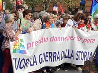 Presidio Donne per la Pace di Palermo (corteo per la pace del 26 ottobre 2024)