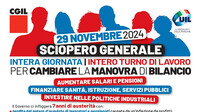 Manifestazione 29 novembre 2024