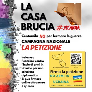 LA CASA BRUCIA è una campagna nazionale nata i primi di ottobre a Firenze