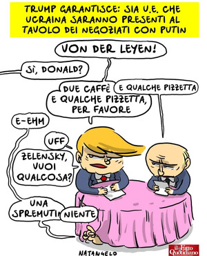 Trump e Putin al tavolo delle trattative