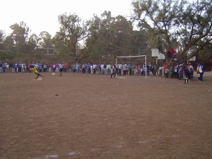 Soccer for Peace in Matahare area