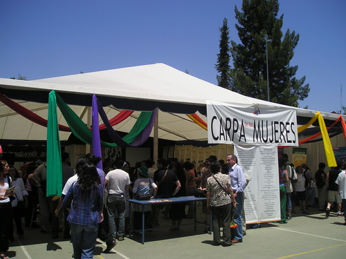 Foro Sociale Cileno: Tenda delle donne