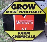 cartello contro Monsanto