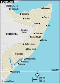 cartina Somalia