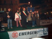 Particolare del corteo