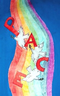 Disegno realizzato nella Scuola media Anna Frank di Guanzate (Como) - Anno scolastico 2002-2003