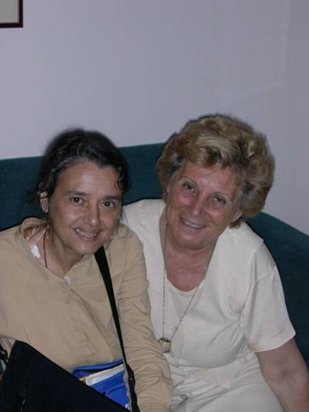 Chiara Castellani con Mariapia Bonanate