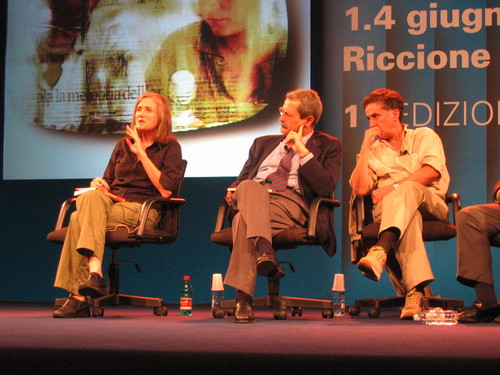 Amy Goodman (Democracy Now), Roberto Morrione (direttore Rai News 24), Giovanni Maria Bellu (Repubblica)