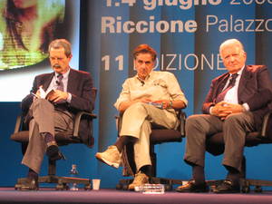 Roberto Morrione (direttore Rai News 24), Giovanni Maria Bellu (Repubblica), Sergio Zavoli
