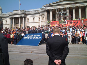 Commemorazione per le vittime a Trafalgar Square