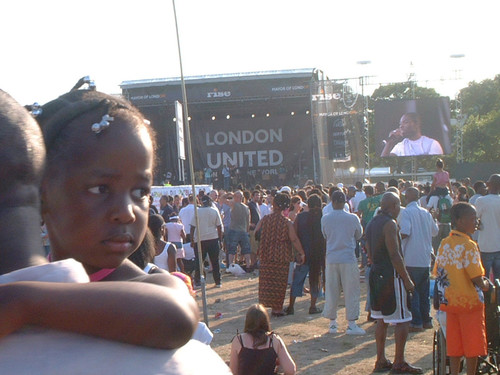 RISE, Festival multiculturale, rinominato all'ultimo momento "London United" in risposta all'attentato del 7 luglio.