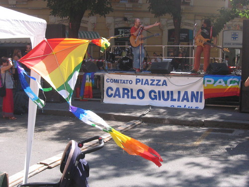 Piazza Alimonda, 20 luglio 2005.