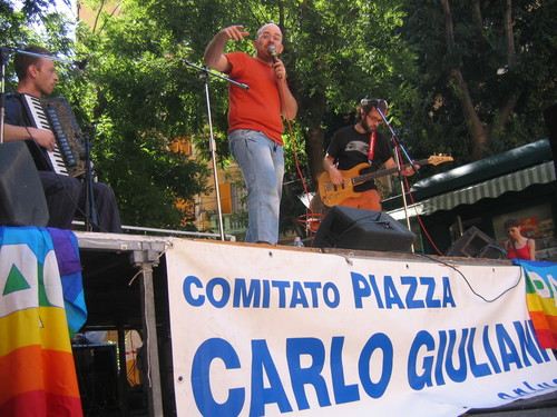 Piazza Alimonda, 20 luglio 2005.