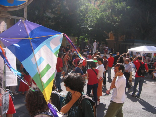 Piazza Alimonda, 20 luglio 2005.