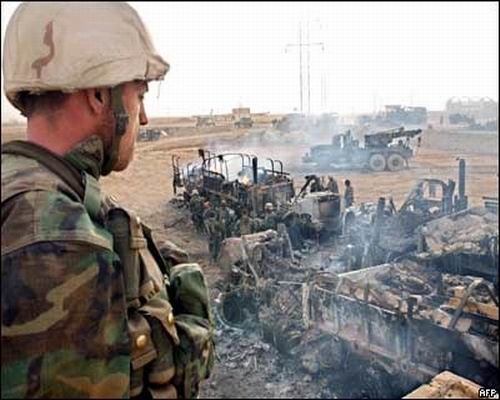 Un soldato Usa in Iraq