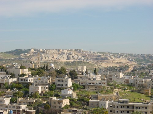 Insediamento dei coloni israeliani nei pressi di Beit Saohur - Betlemme