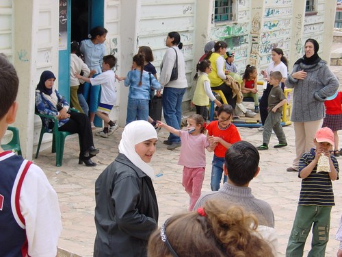Ramallah: festa dei bambini palestinesi figli dei prigionieri