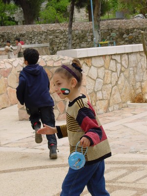 Ramallah: festa dei bambini palestinesi figli dei prigionieri