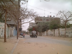 Rafah: il camioncino dell'acqua