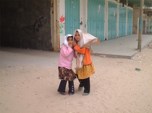 Rafah: bambine palestinesi