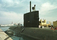 Il sottomarino a propulsione nucleare britannico Tireless