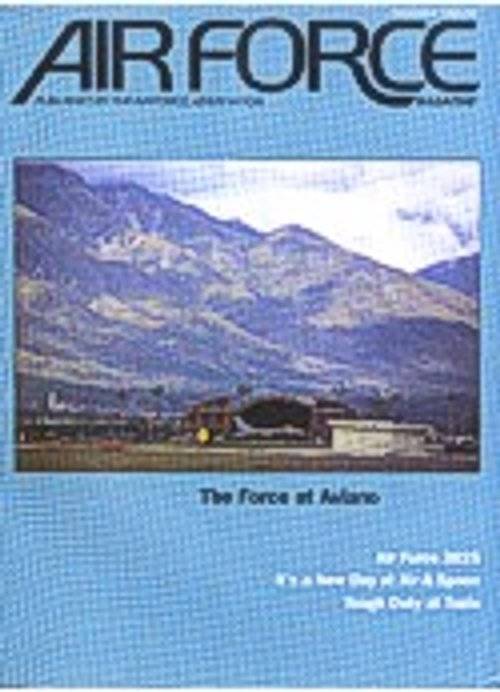 La copertina della rivista "Air Force Magazine" del dicembre 1996