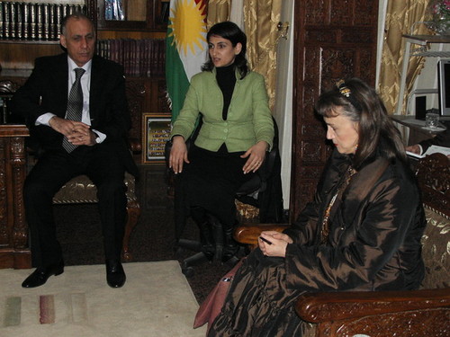 Erbil: A colloquio col Presidente del Parlamento.