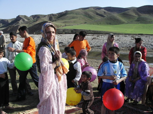 Sulle colline nel giorno del Newroz.