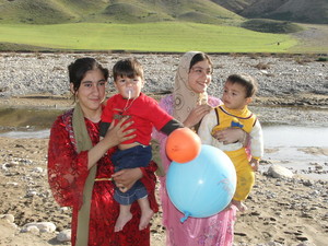 Sulle colline nel giorno del Newroz.