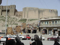 Erbil: Scorcio dell'antica fortezza.