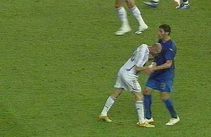 la testata di Zidane