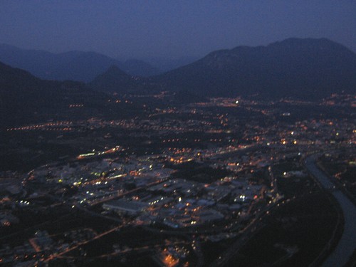 visione di Trento by night