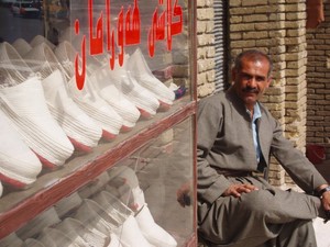 Venditore di scarpe