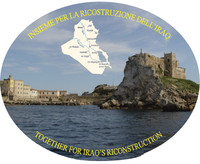 Il logo del convegno "Insieme per la ricostruzione dell'Iraq"